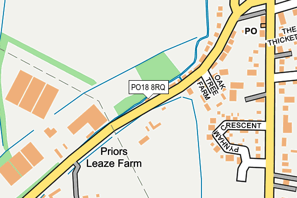 Map of CHICHESTER GRAIN MARKETING LIMITED at local scale