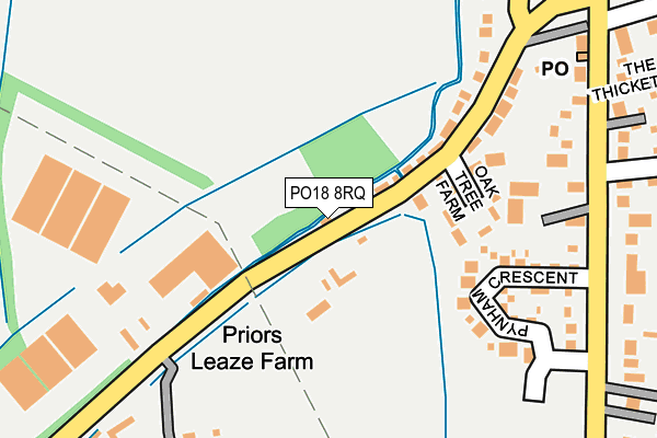 Map of DOMESTIC APPLIANCE WARRANTIES LTD at local scale