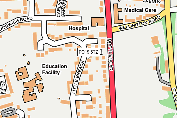 Map of SPICY FINANCE LTD at local scale