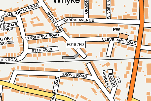 Map of JUBILEE MEWS MANAGEMENT LIMITED at local scale