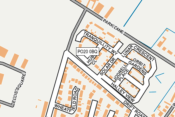 PO20 0BQ map - OS OpenMap – Local (Ordnance Survey)