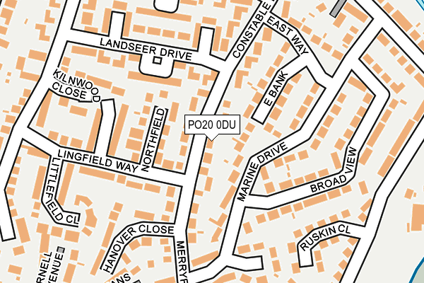 PO20 0DU map - OS OpenMap – Local (Ordnance Survey)