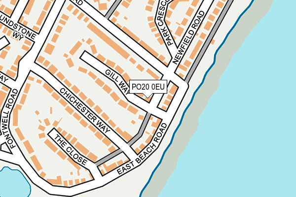 PO20 0EU map - OS OpenMap – Local (Ordnance Survey)