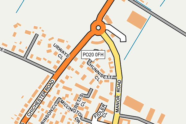 PO20 0FH map - OS OpenMap – Local (Ordnance Survey)