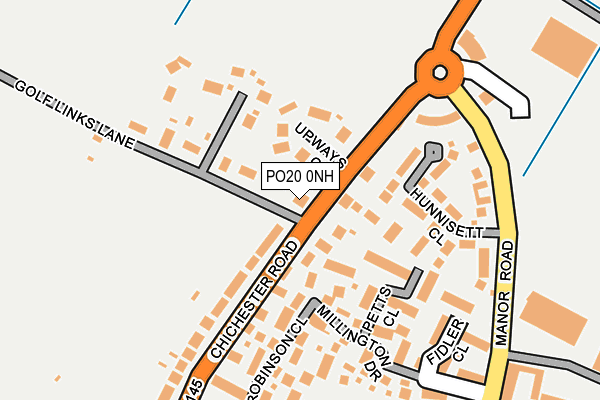 PO20 0NH map - OS OpenMap – Local (Ordnance Survey)