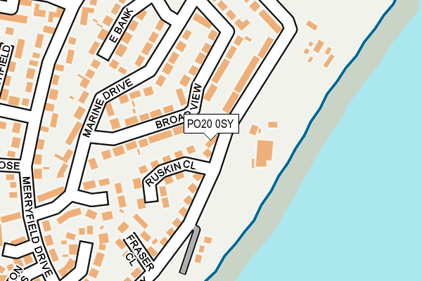 PO20 0SY map - OS OpenMap – Local (Ordnance Survey)
