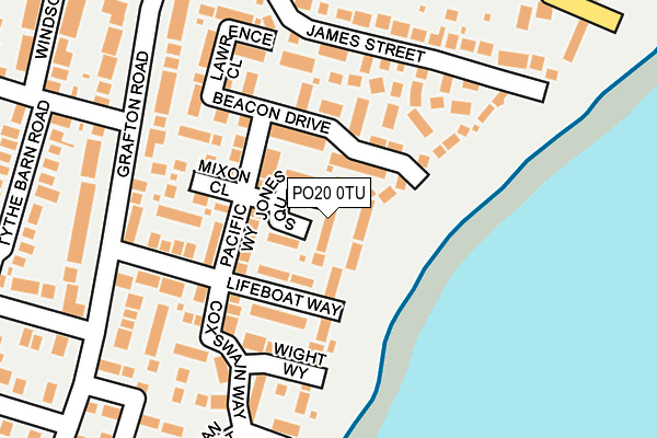PO20 0TU map - OS OpenMap – Local (Ordnance Survey)
