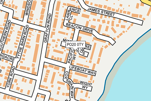 PO20 0TY map - OS OpenMap – Local (Ordnance Survey)