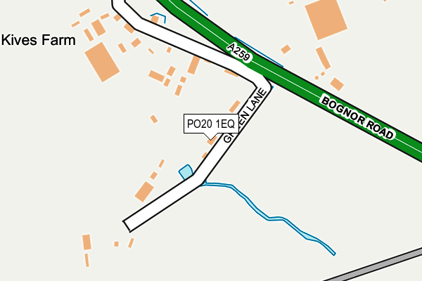 PO20 1EQ map - OS OpenMap – Local (Ordnance Survey)