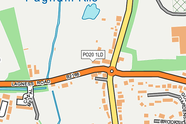 PO20 1LD map - OS OpenMap – Local (Ordnance Survey)