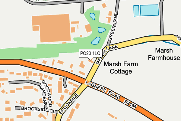 PO20 1LQ map - OS OpenMap – Local (Ordnance Survey)