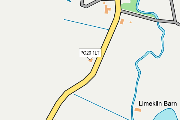 PO20 1LT map - OS OpenMap – Local (Ordnance Survey)