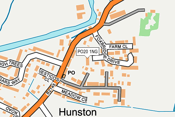 PO20 1NG map - OS OpenMap – Local (Ordnance Survey)