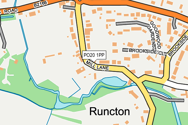 PO20 1PP map - OS OpenMap – Local (Ordnance Survey)