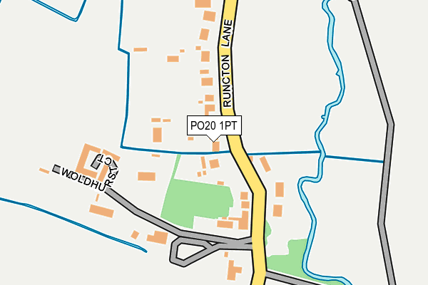 PO20 1PT map - OS OpenMap – Local (Ordnance Survey)