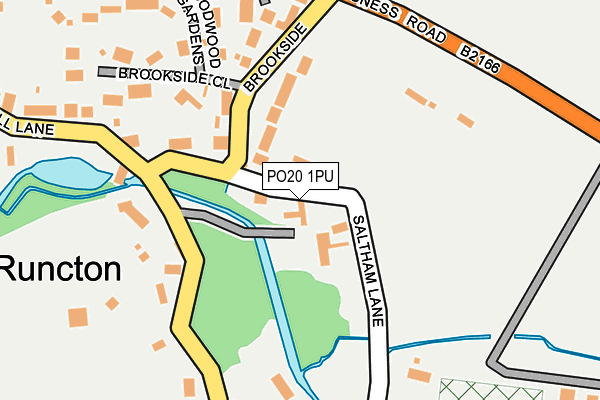 PO20 1PU map - OS OpenMap – Local (Ordnance Survey)