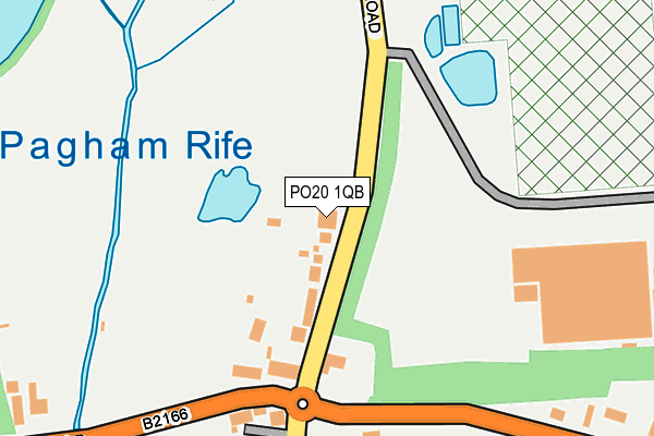 PO20 1QB map - OS OpenMap – Local (Ordnance Survey)