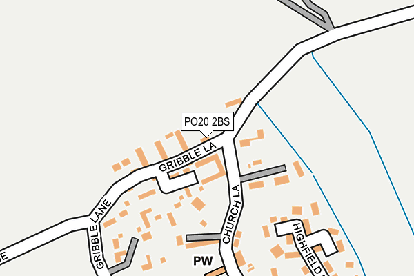 PO20 2BS map - OS OpenMap – Local (Ordnance Survey)