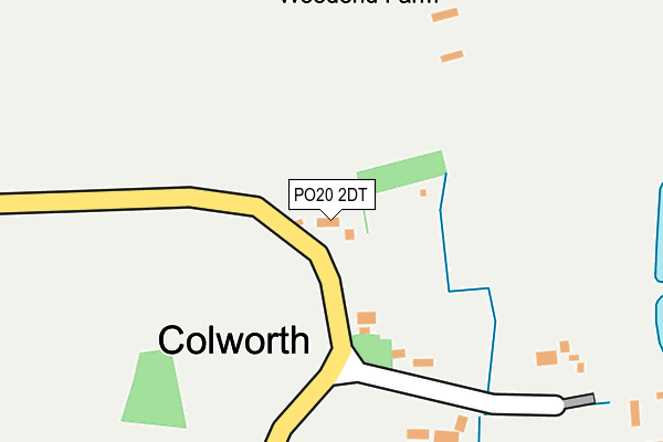 PO20 2DT map - OS OpenMap – Local (Ordnance Survey)