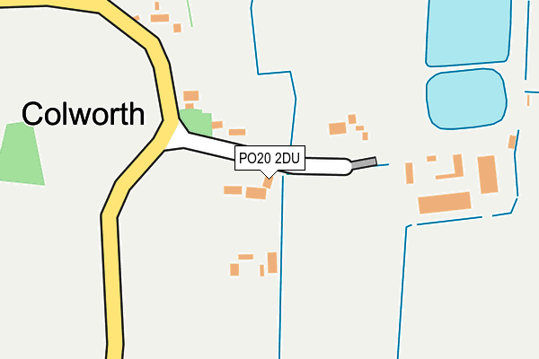 PO20 2DU map - OS OpenMap – Local (Ordnance Survey)