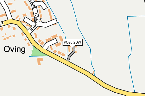 PO20 2DW map - OS OpenMap – Local (Ordnance Survey)