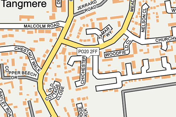 PO20 2FF map - OS OpenMap – Local (Ordnance Survey)
