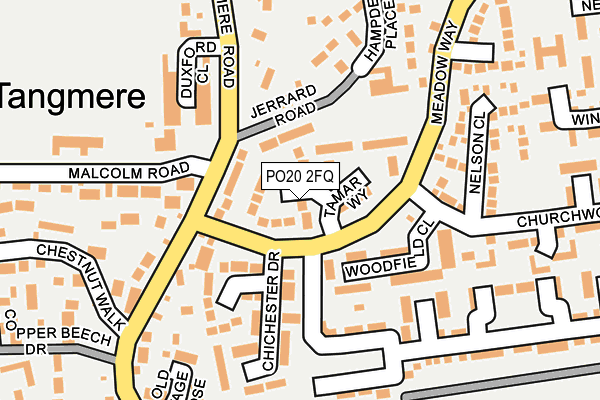 PO20 2FQ map - OS OpenMap – Local (Ordnance Survey)