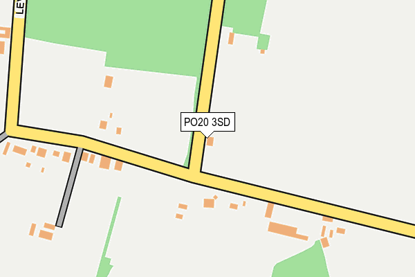 PO20 3SD map - OS OpenMap – Local (Ordnance Survey)