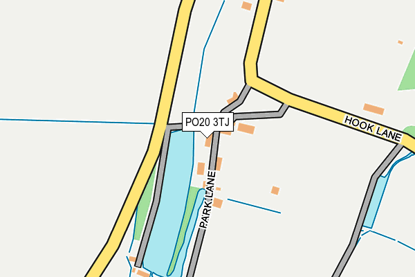 PO20 3TJ map - OS OpenMap – Local (Ordnance Survey)