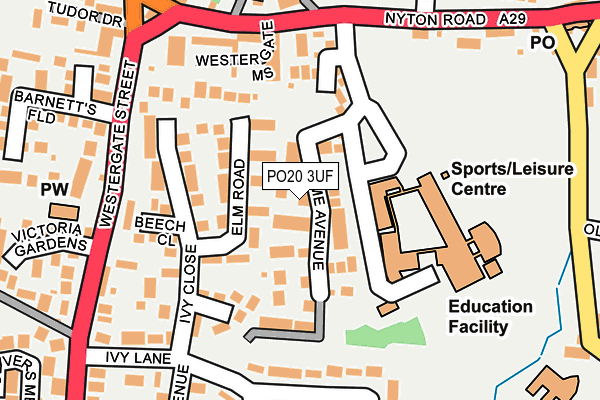 Map of NICK MOORE SOFTWARE LTD at local scale