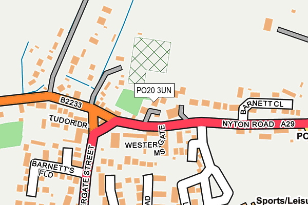 PO20 3UN map - OS OpenMap – Local (Ordnance Survey)