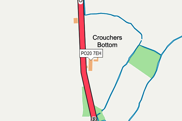 PO20 7EH map - OS OpenMap – Local (Ordnance Survey)
