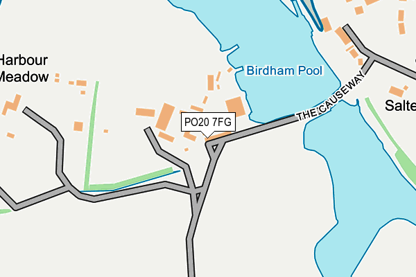 PO20 7FG map - OS OpenMap – Local (Ordnance Survey)