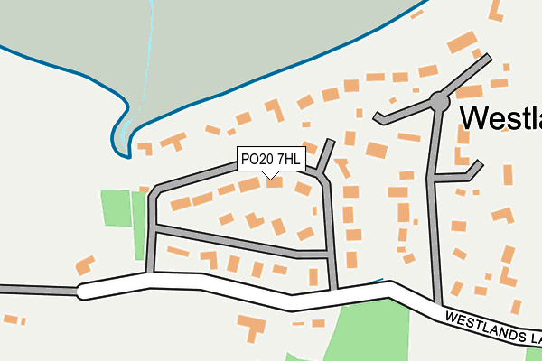 PO20 7HL map - OS OpenMap – Local (Ordnance Survey)