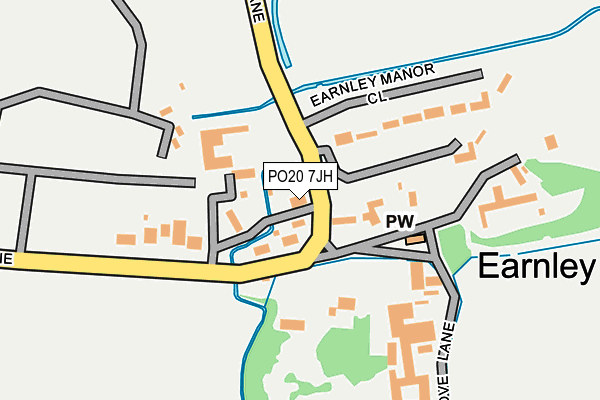 PO20 7JH map - OS OpenMap – Local (Ordnance Survey)