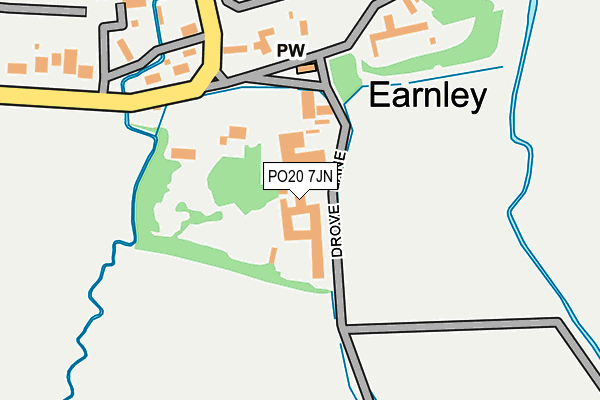 PO20 7JN map - OS OpenMap – Local (Ordnance Survey)