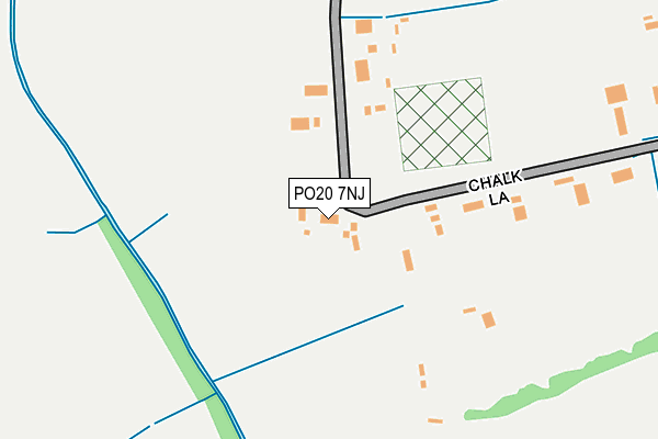 PO20 7NJ map - OS OpenMap – Local (Ordnance Survey)