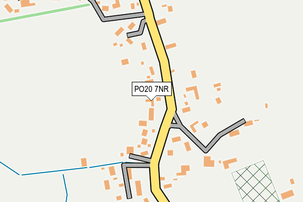 PO20 7NR map - OS OpenMap – Local (Ordnance Survey)