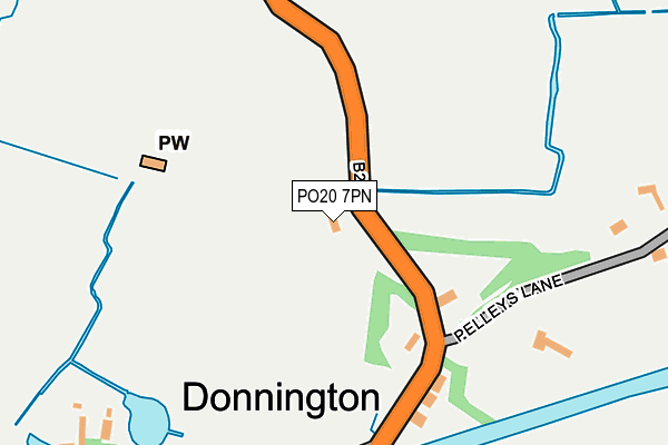 PO20 7PN map - OS OpenMap – Local (Ordnance Survey)