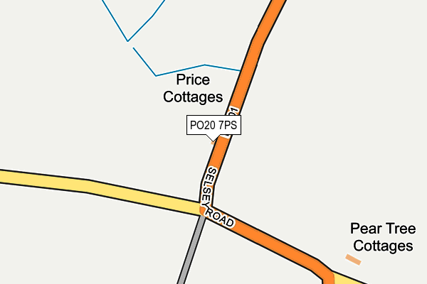 PO20 7PS map - OS OpenMap – Local (Ordnance Survey)