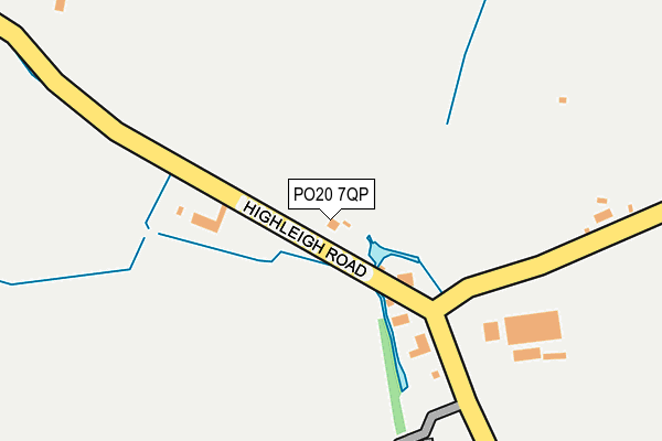 PO20 7QP map - OS OpenMap – Local (Ordnance Survey)