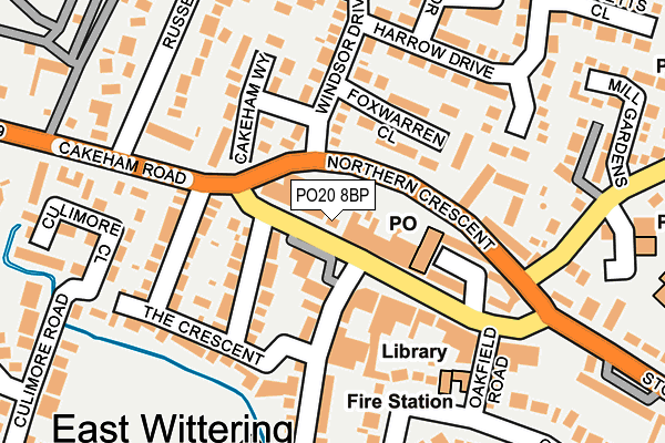 PO20 8BP map - OS OpenMap – Local (Ordnance Survey)