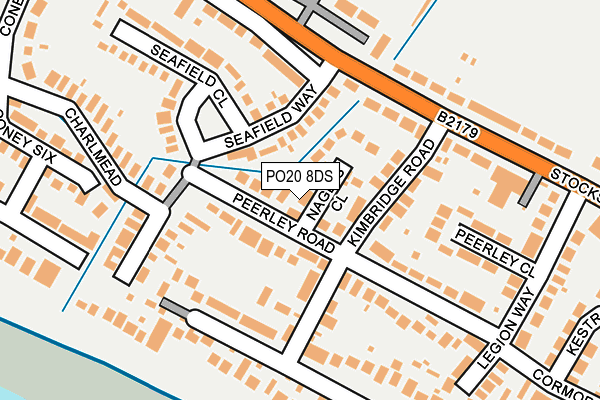 PO20 8DS map - OS OpenMap – Local (Ordnance Survey)