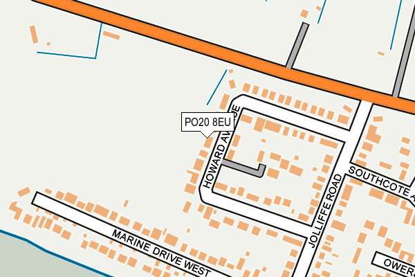 Map of CUNLIFFE CLOSE RESIDENTS ASSOCIATION LTD at local scale