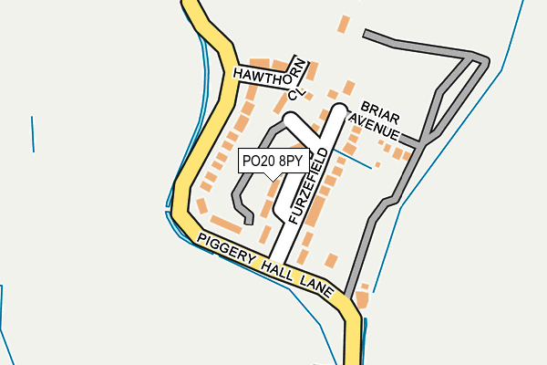 PO20 8PY map - OS OpenMap – Local (Ordnance Survey)