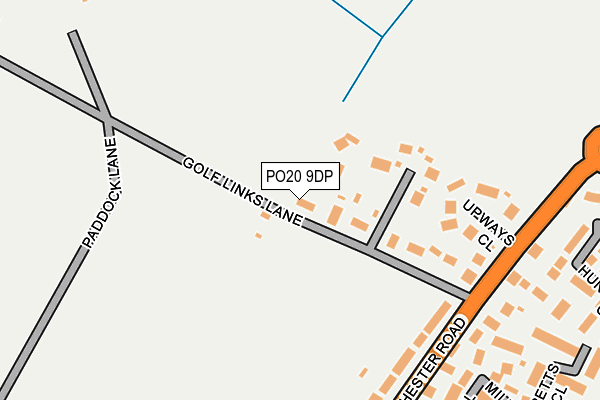 PO20 9DP map - OS OpenMap – Local (Ordnance Survey)