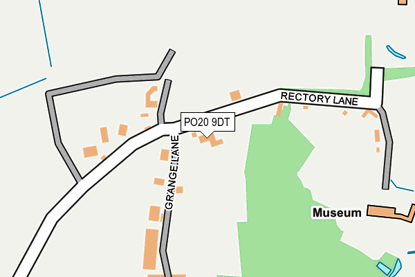 PO20 9DT map - OS OpenMap – Local (Ordnance Survey)