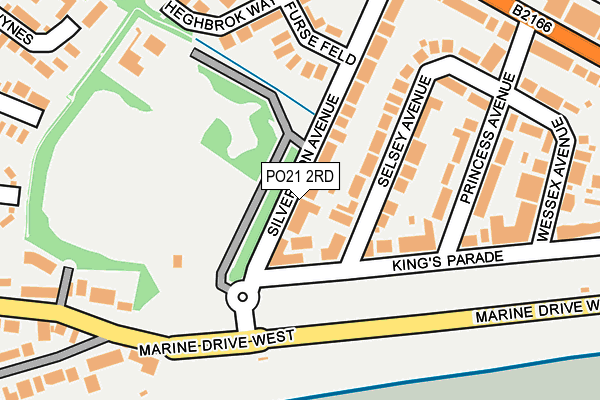 PO21 2RD map - OS OpenMap – Local (Ordnance Survey)