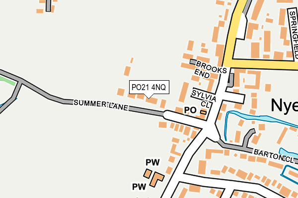 PO21 4NQ map - OS OpenMap – Local (Ordnance Survey)