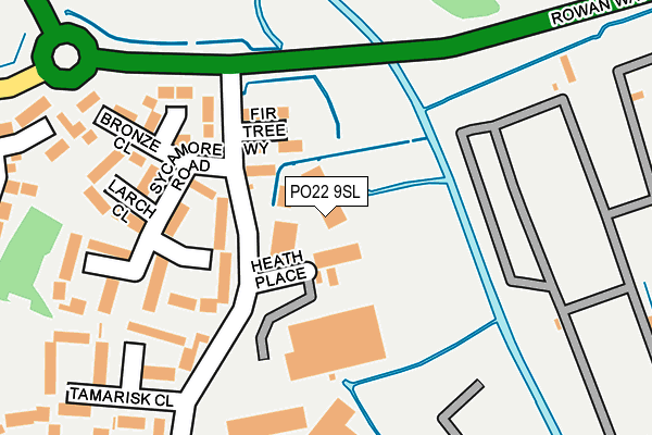 Map of ART SURREY LIMITED at local scale